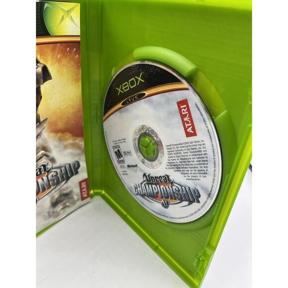 Unreal Championship (Original Xbox) Complete w/ Manual CIB - Tested - Picture 5 of 8